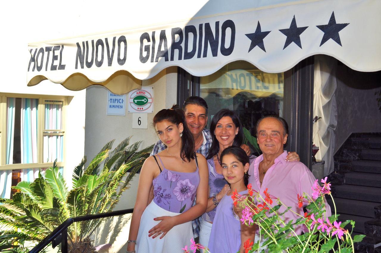 Hotel Nuovo Giardino Римини Экстерьер фото